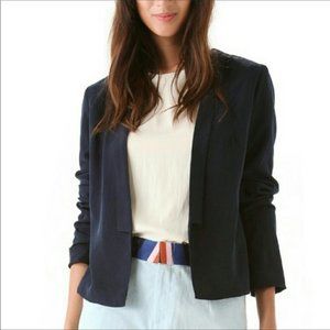 NWT RORY BECA Lance Blazer in Deep Blue Size XS